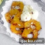 cropped up pineapples with icecream image
