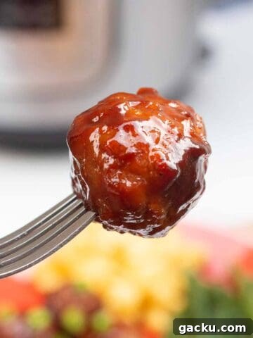 BBQ meatball