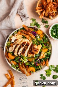 Sesame Orange Chicken Salad with Citrus Vinaigrette 2 Sesame Orange Chicken Salad