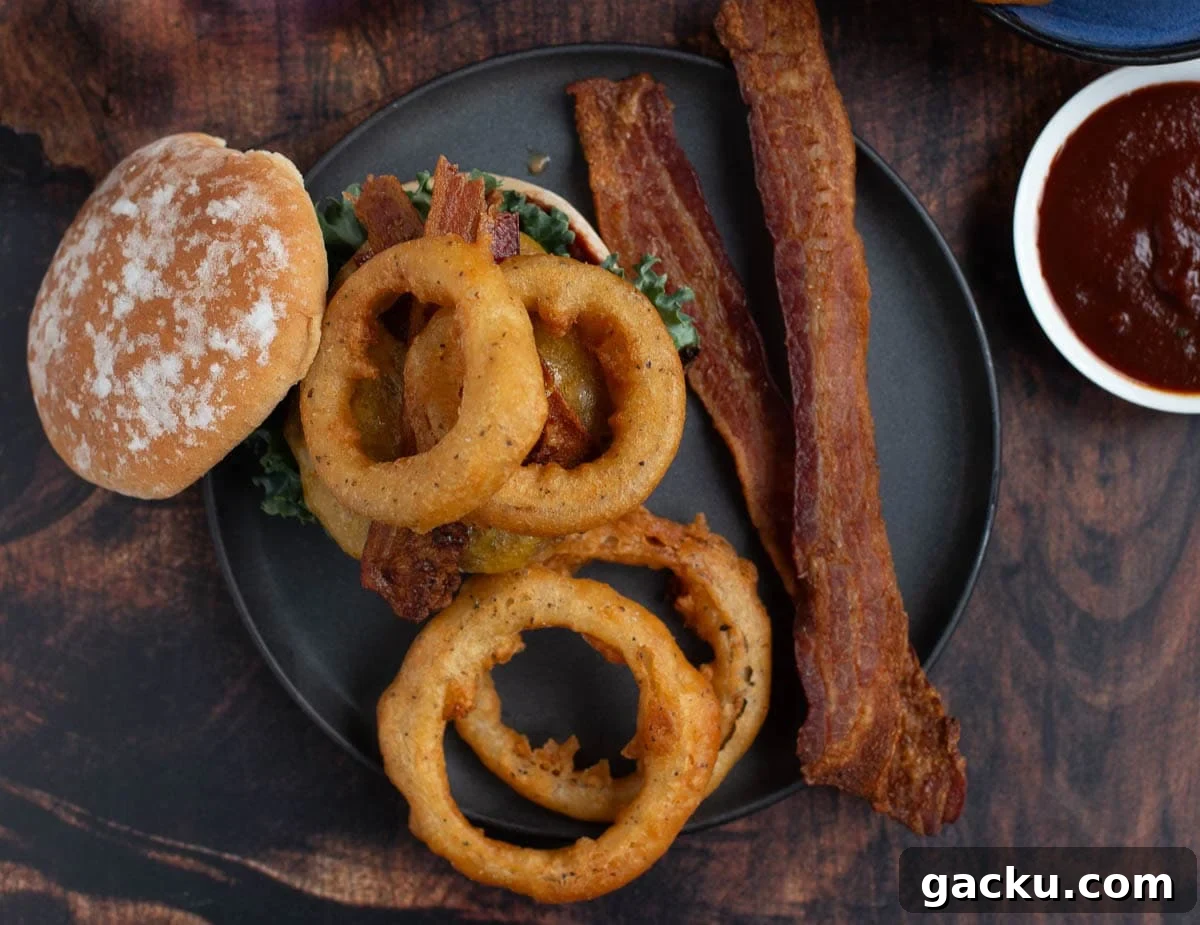 Ingredients for Western Burgers
