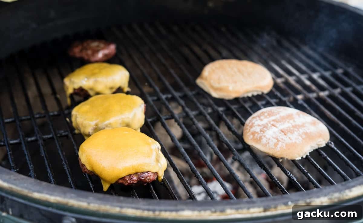 Burgers on the Grill