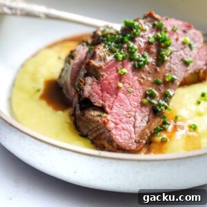 Classic Chateaubriand Recipe for Tender, Restaurant-Style Steak 4 Herb Butter Roasted Chateaubriand