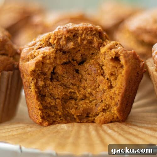 pumpkin banana muffins vegan