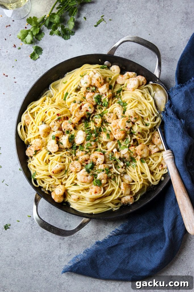 shrimp scampi pasta