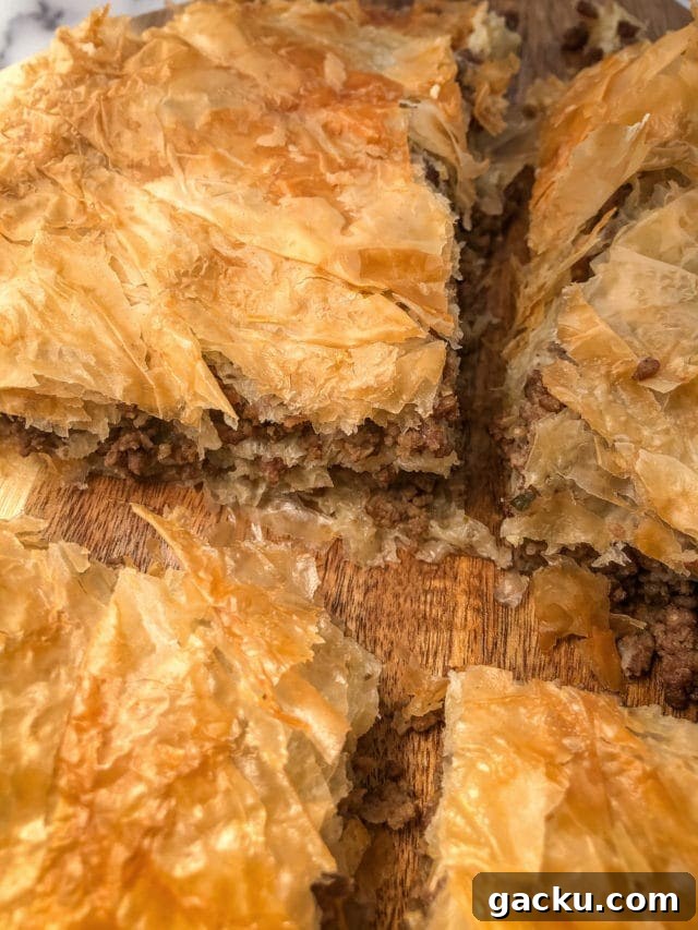Phyllo Meat Pie Pastry 