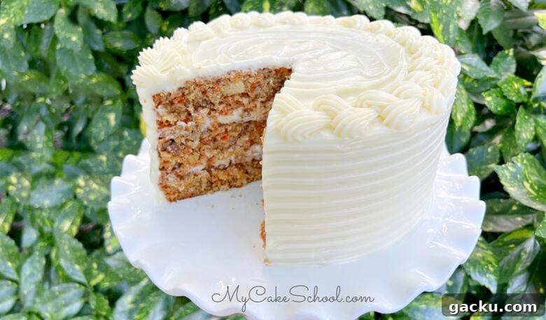 Maple-Glazed Carrot Cake Recipe with Cream Cheese Frosting 15 Maple-Carrot-Cake