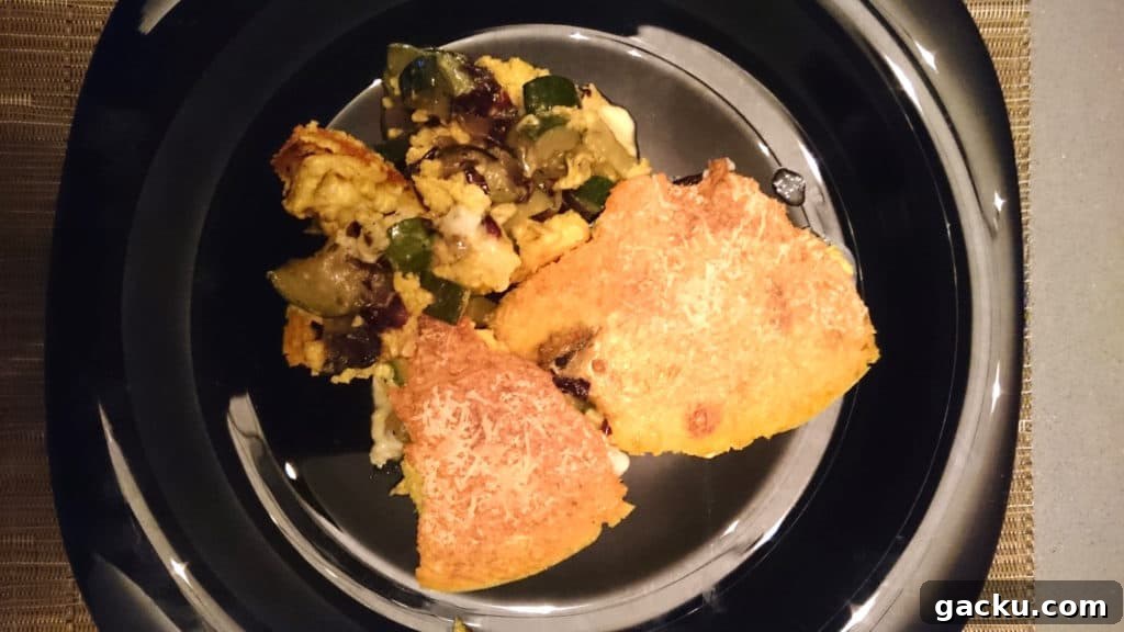 Keto Zucchini and Radicchio Bake with Crispy Cheese Crust 2 easy zucchini and radicchio bake 5