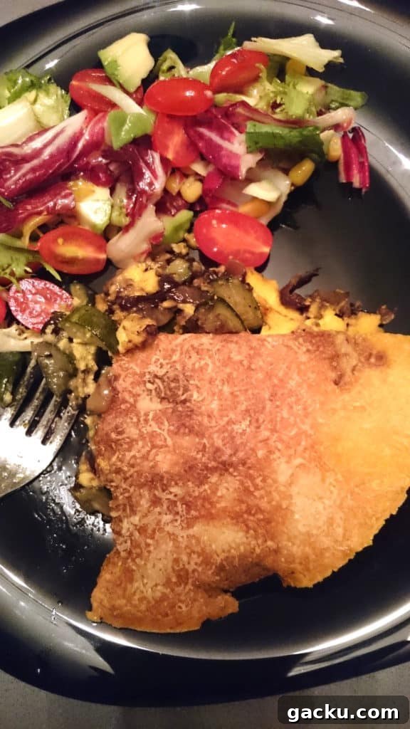 Keto Zucchini and Radicchio Bake with Crispy Cheese Crust 3 easy zucchini and radicchio bake 5