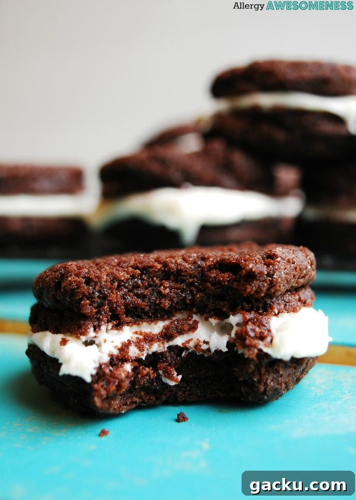 Allergy-Friendly Homemade Oreos — Vegan and Top-8-Free 2 Allergy-friendly Homemade Oreo Recipe by AllergyAwesomeness.com
