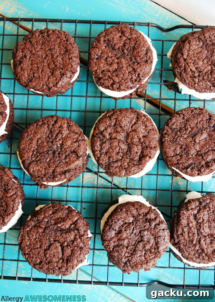 Allergy-Friendly Homemade Oreos — Vegan and Top-8-Free 3 Allergy-friendly Homemade Oreo Recipe by AllergyAwesomeness.com