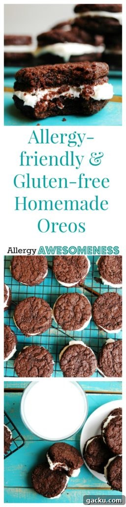 Allergy-Friendly Homemade Oreos — Vegan and Top-8-Free 9 Allergy-friendly and gluten-free homemade oreos. Cookie recipe by AllergyAwesomeness.com
