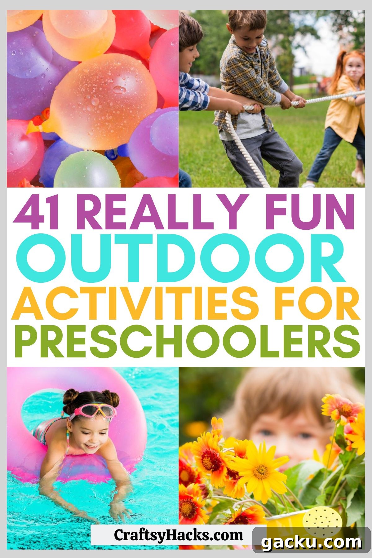 outdoor activities for preschoolers