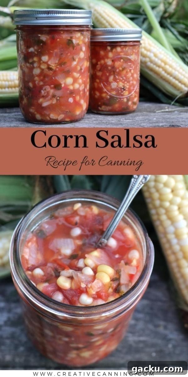 Corn Salsa Recipe for Canning