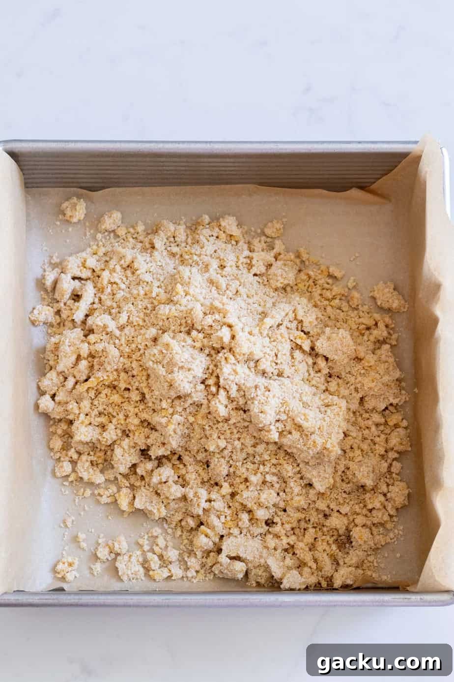 Salted Peanut Bar Recipe: Chewy No-Bake Snack Squares 3 brown sugar crumbly crust in baking pan