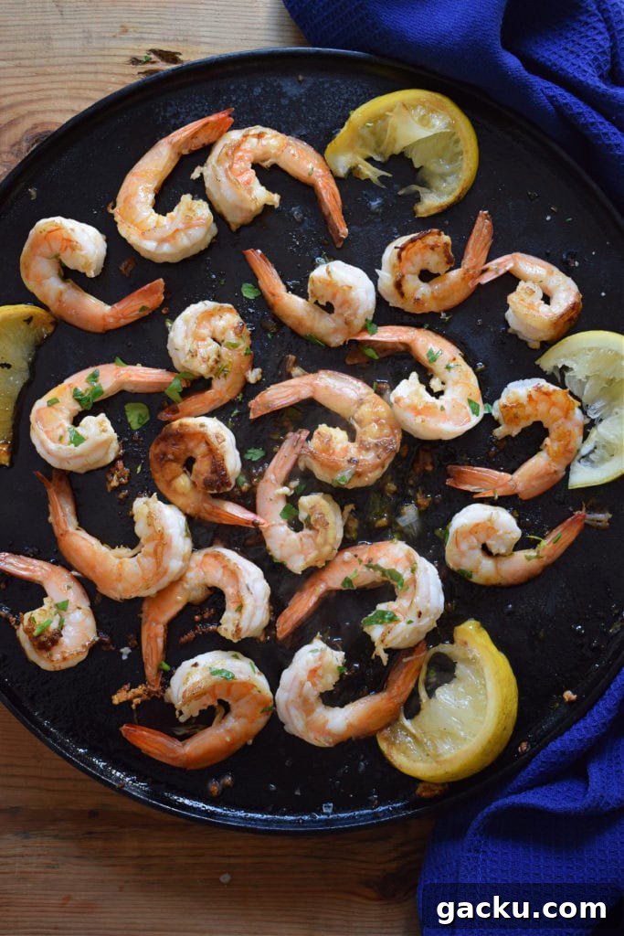 Zesty Lemon Skillet Shrimp Recipe — Quick Pan-Seared Shrimp 7 img 2077 6