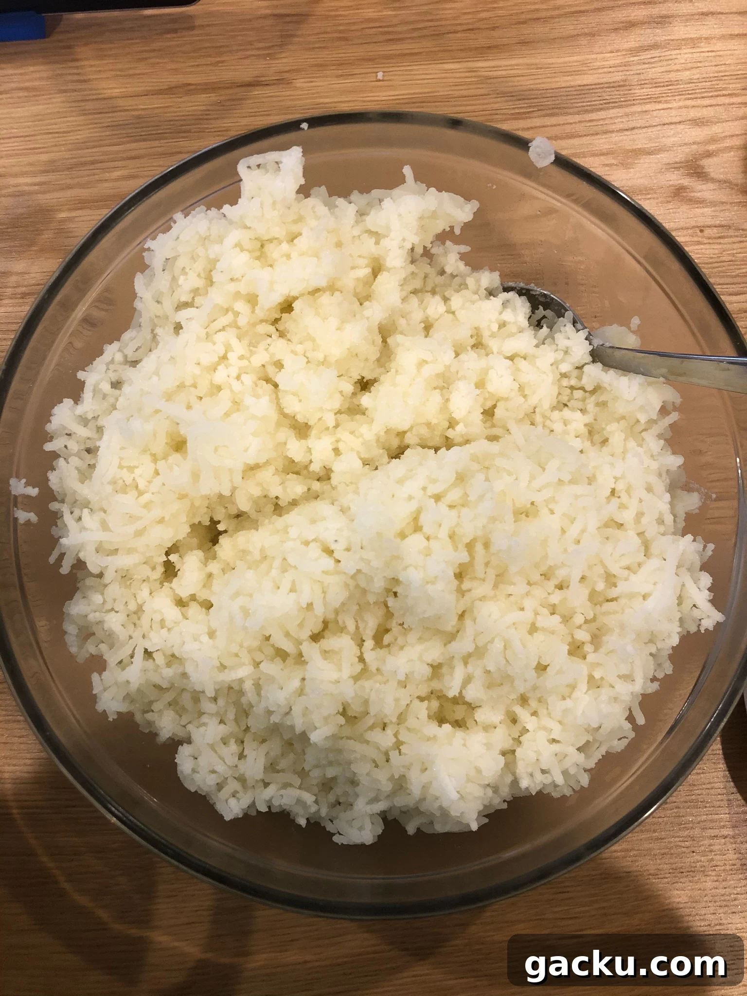 How to Make Traditional Norwegian Lefse: Potato Flatbread Recipe 7 Potatoes being passed through a potato ricer