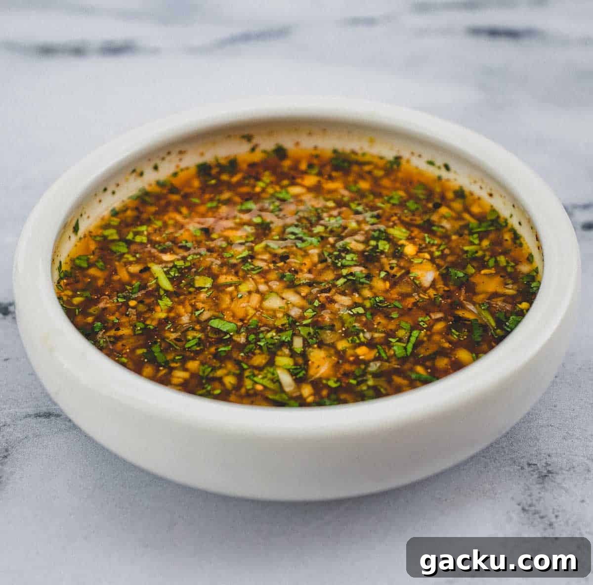 Nam Jim Jaew dipping sauce for Thai-Style Grilled Chicken (Gai Yang)