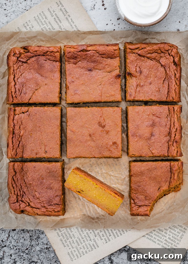 Lemony Sweet Potato Blondies – Moist Citrus Dessert Bars 3 Sweet Potato Lemon Blondies