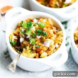 Paleo Whole30 Cauliflower Fried Rice