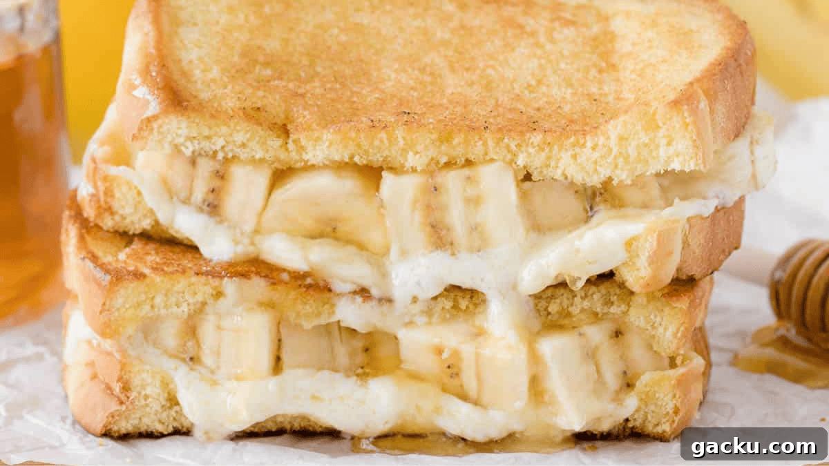 Delicious Breakfast Ideas to Transform Your Mornings 4 Honey Banana Grilled Cheese Sandwich