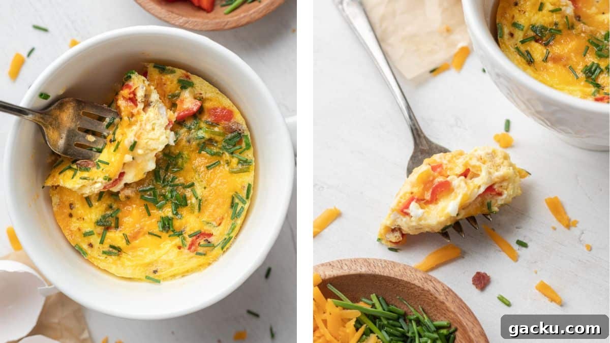 Delicious Breakfast Ideas to Transform Your Mornings 8 Microwave Mug Omelet