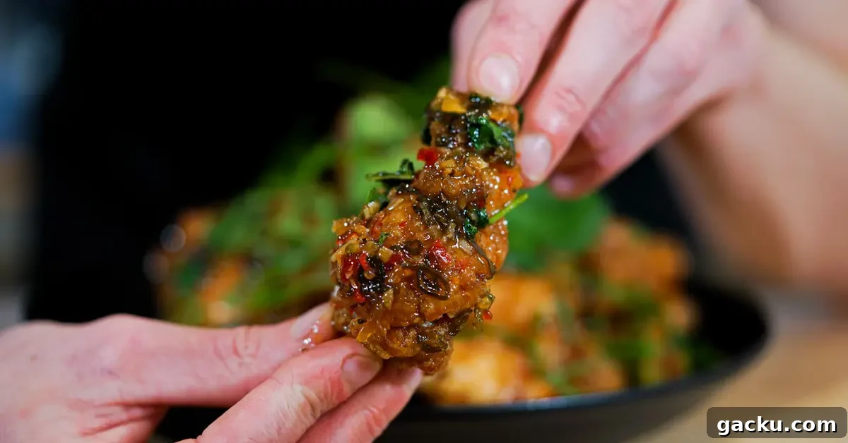 Crispy Vietnamese Chicken Wings Recipe — Sticky Garlic Blend 2 Crispy Vietnamese Chicken Wings