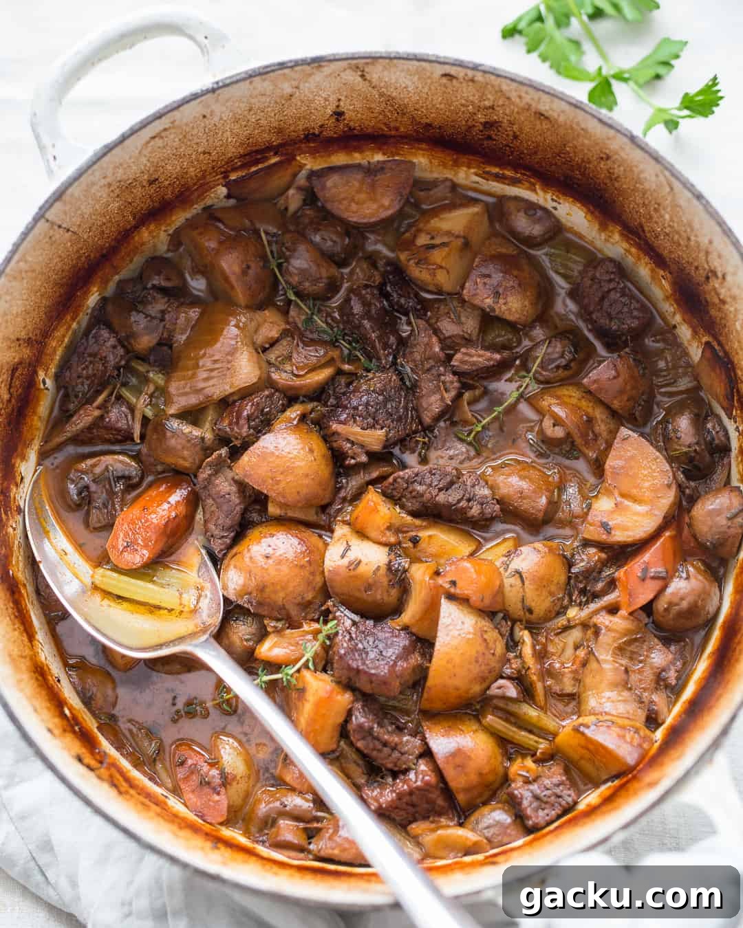 Hearty Whole30 Beef Stew Recipe for Clean Eating 3 Whole30 Beef Stew Primal Gourmet Paleo Healthy Easy Recipe