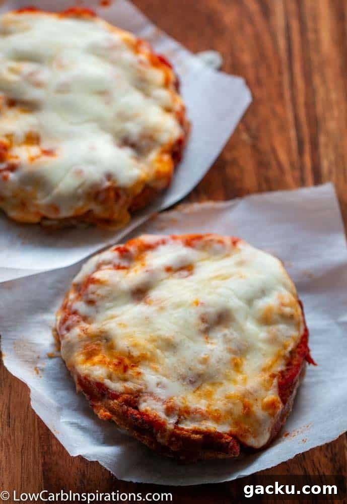 Keto Chicken Parmesan Casserole: Low-Carb Family Dinner 16 Easy Chicken Parmesan Chaffle Recipe