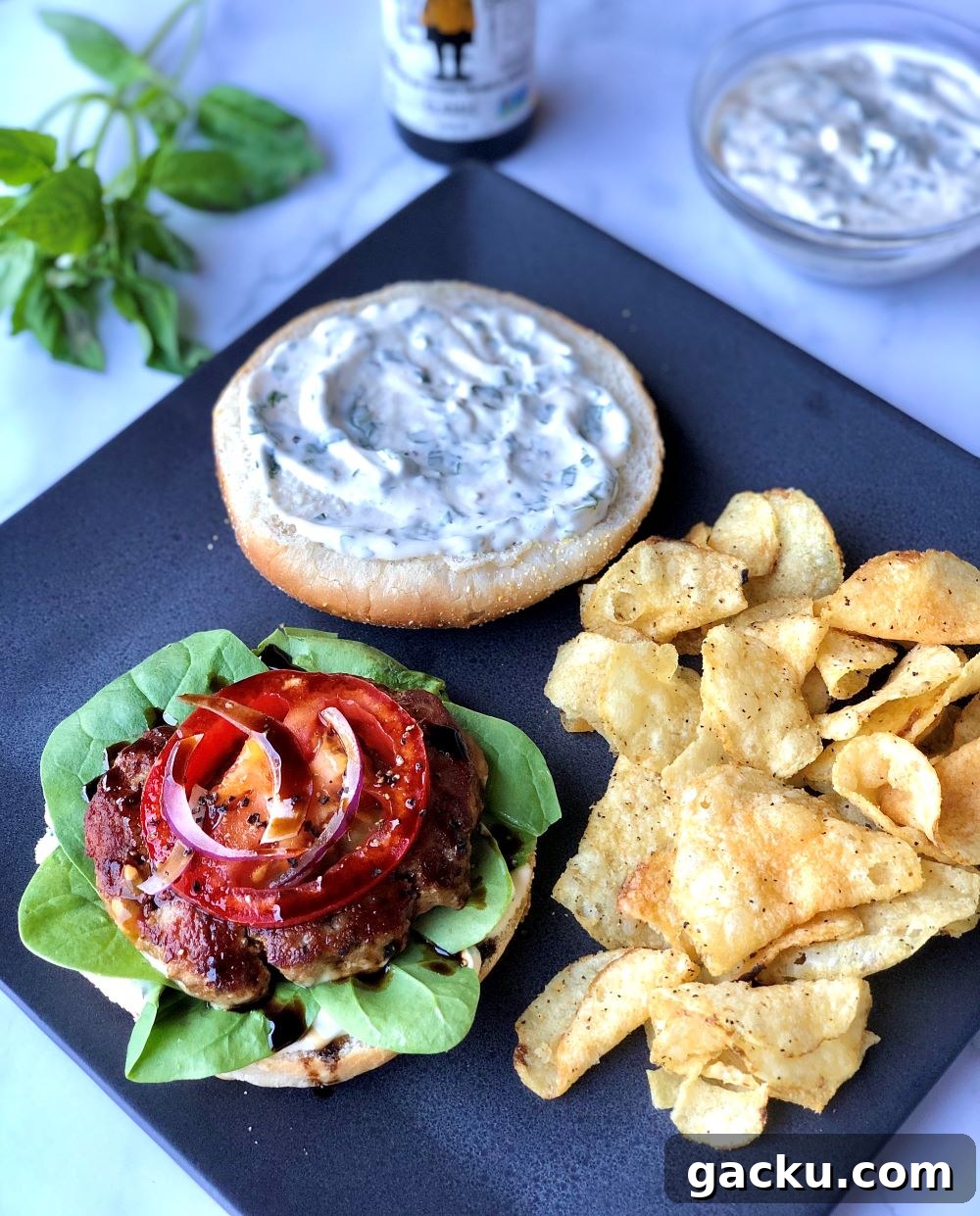 Juicy Turkey Burgers with Fresh Basil Mayo Recipe 2 img 3223 1