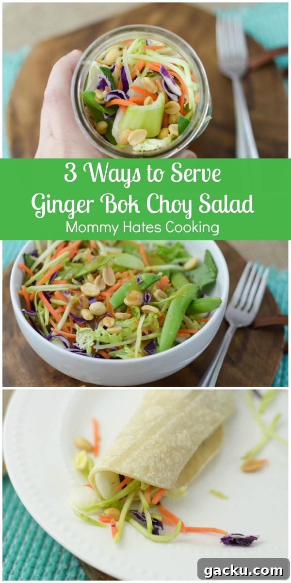 3 Ways to Serve Ginger Bok Choy Salad for Flavorful Meals 2 3 Ways to Serve Ginger Bok Choy Salad