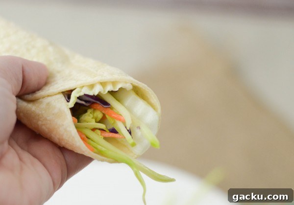 3 Ways to Serve Ginger Bok Choy Salad for Flavorful Meals 5 Ginger Bok Choy Wrap