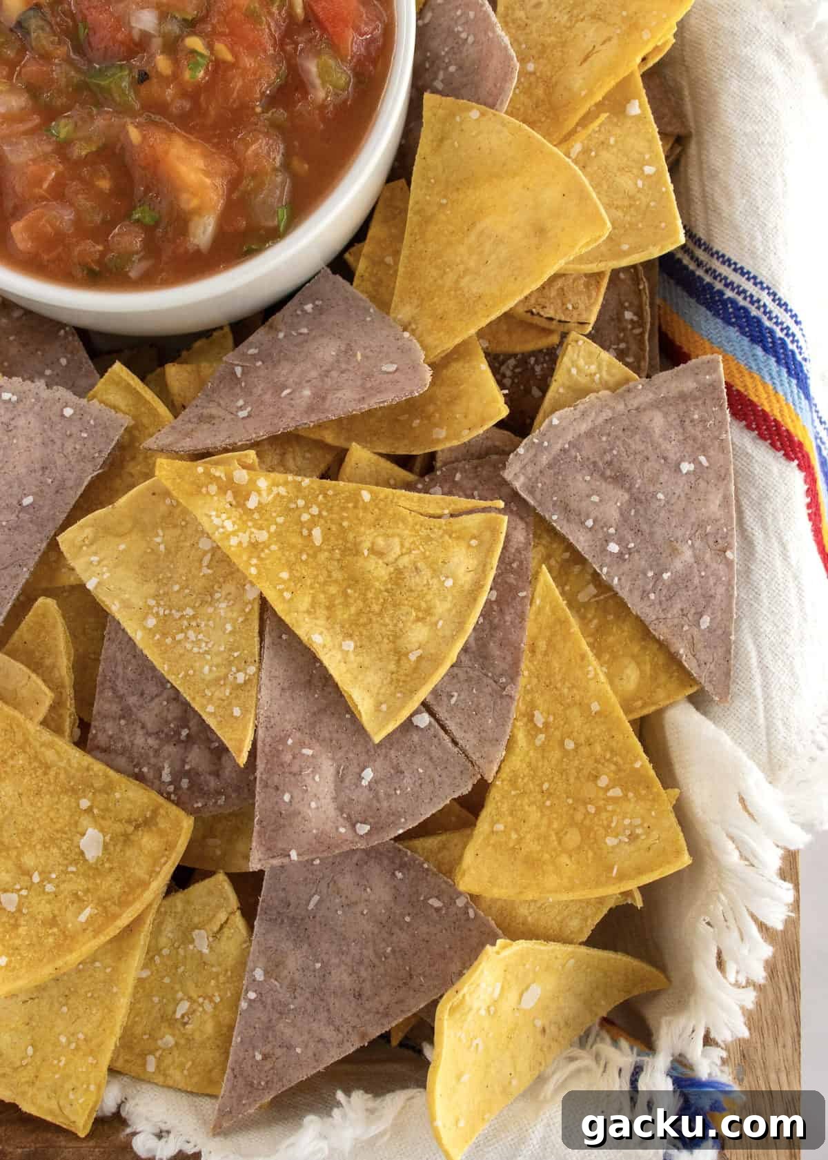 Stovetop Queso Recipe: Creamy, Quick Melted Cheese Dip 5 Baked Corn Tortilla Chips by The BakerMama