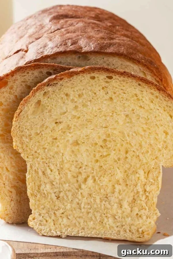Classic German Stollen Recipe: Traditional Holiday Fruit Bread 10 Soft potato bread with a delicate, airy crumb, perfect for sandwiches.