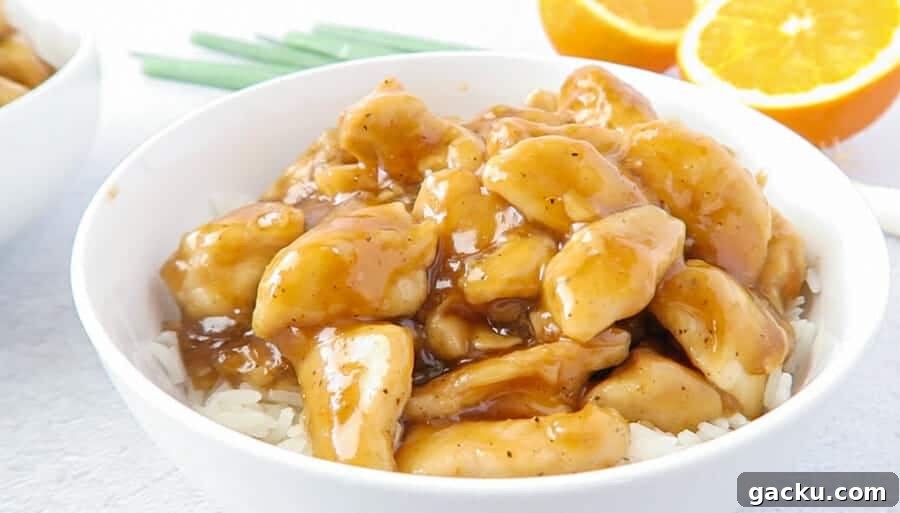 30-Minute Baked Orange Chicken (Low-Calorie, Crispy) 12 img 352 11