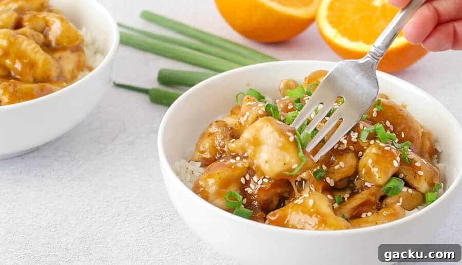 30-Minute Baked Orange Chicken (Low-Calorie, Crispy) 13 img 352 12