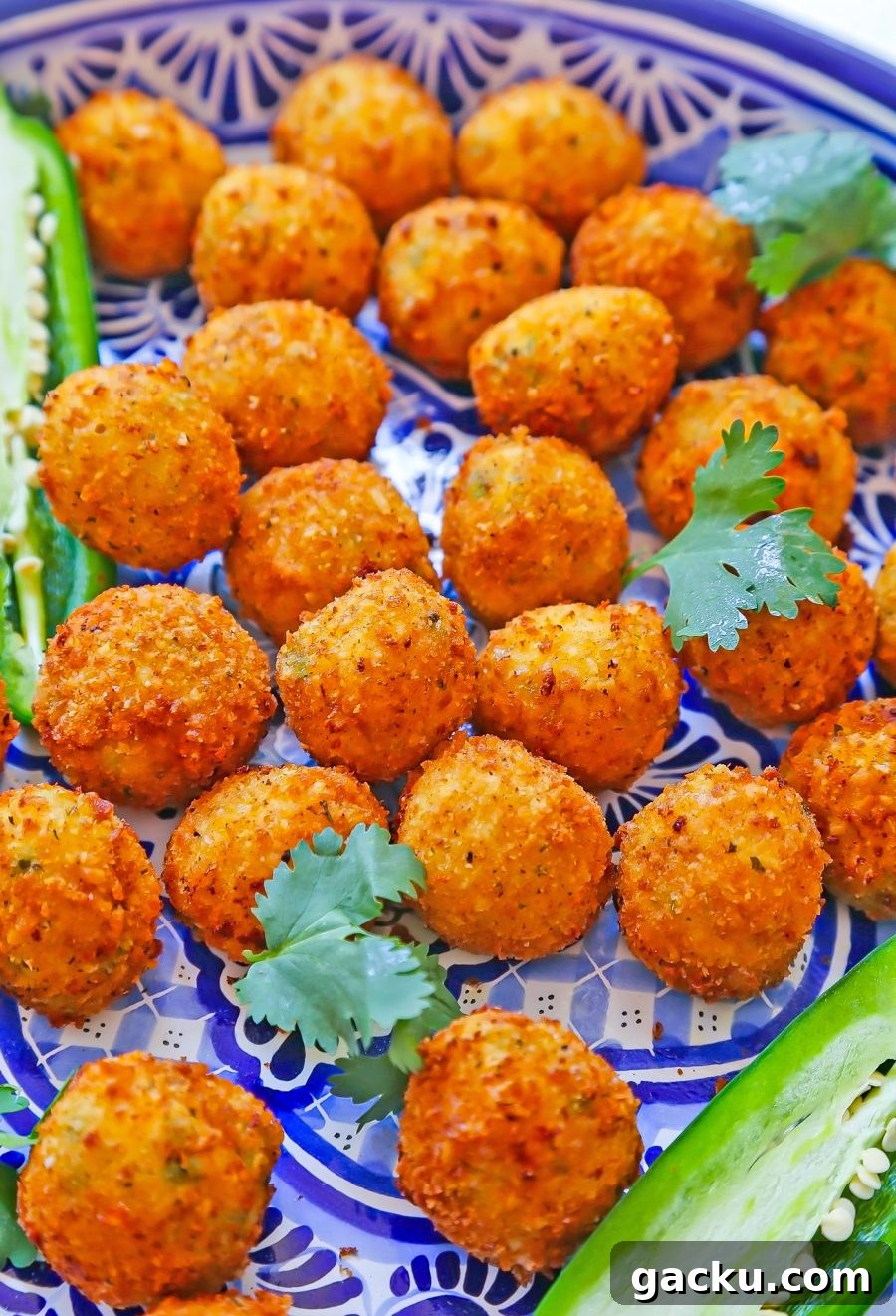 Jalapeño popper bites step
