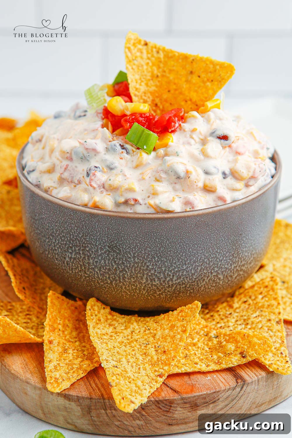 Fiesta Ranch Dip Recipe: Creamy Party Dip for Chips & Veggies 7 Creamy Fiesta Ranch Dip is an addicting chip dip that everyone looks forward to at parties! Served with your favorite chips.
