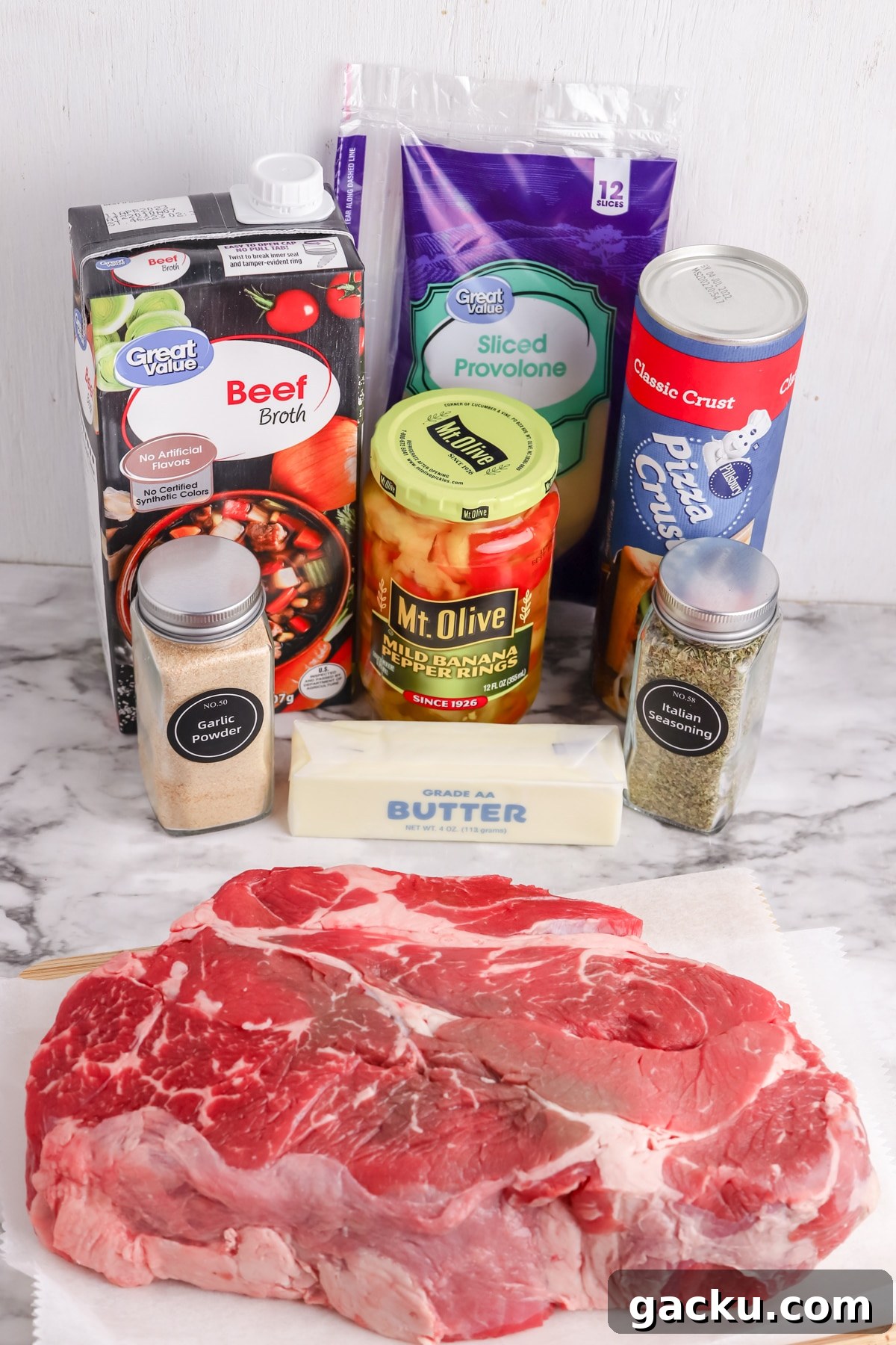 italian beef pinwheel ingredients