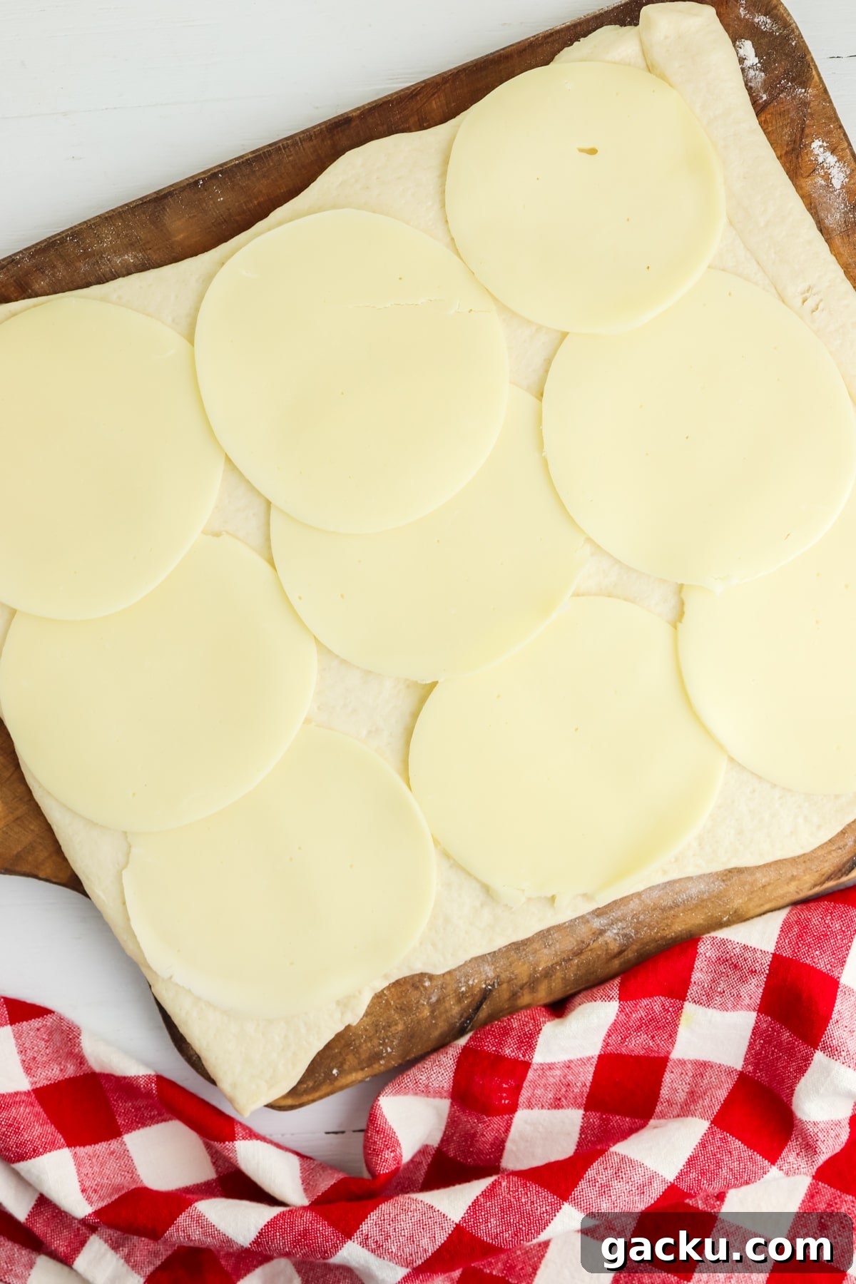 layer with cheese