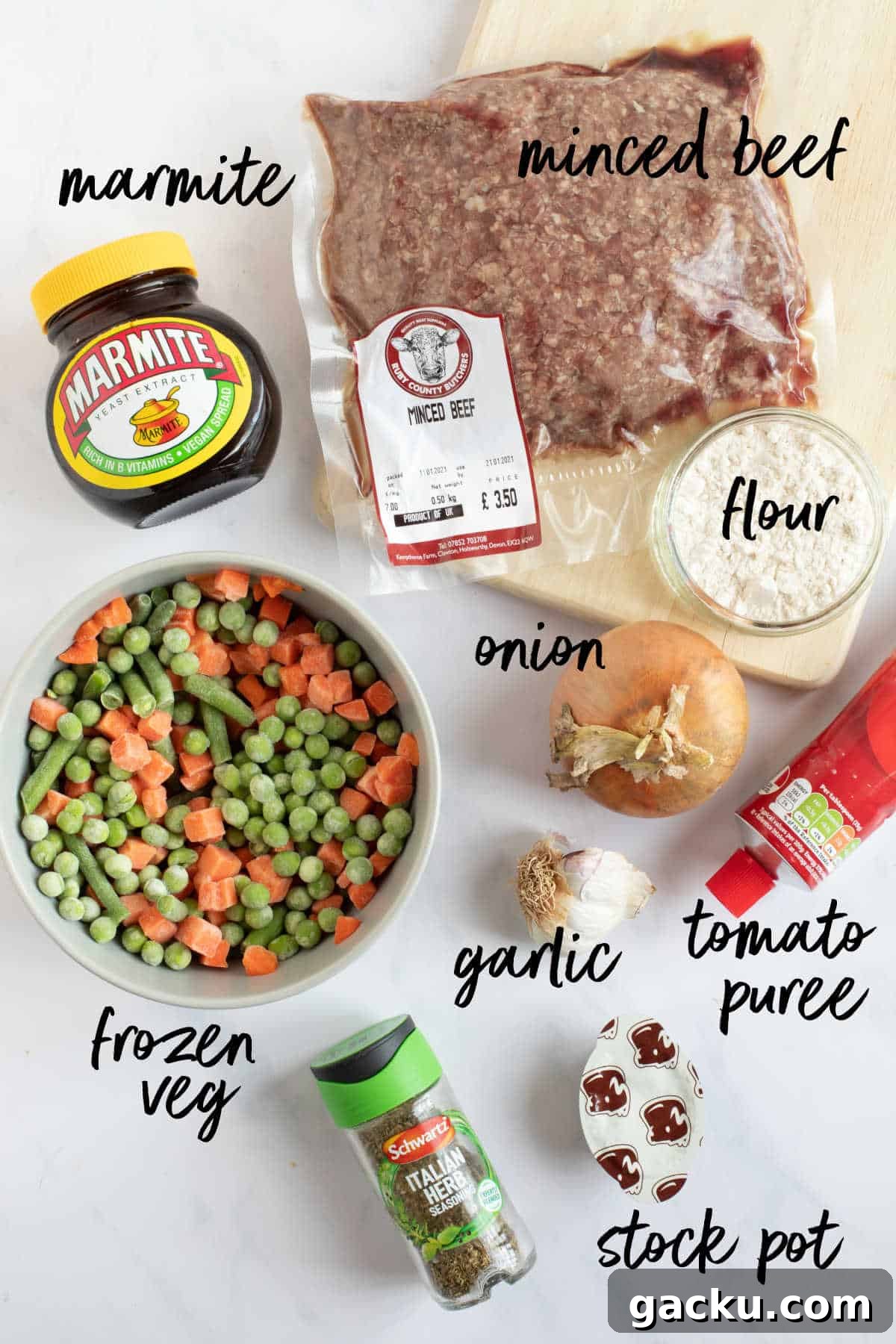 Savory Mince Recipe: Quick Homemade Beef Mince for Dinner 3 Ingredients for savoury mince.