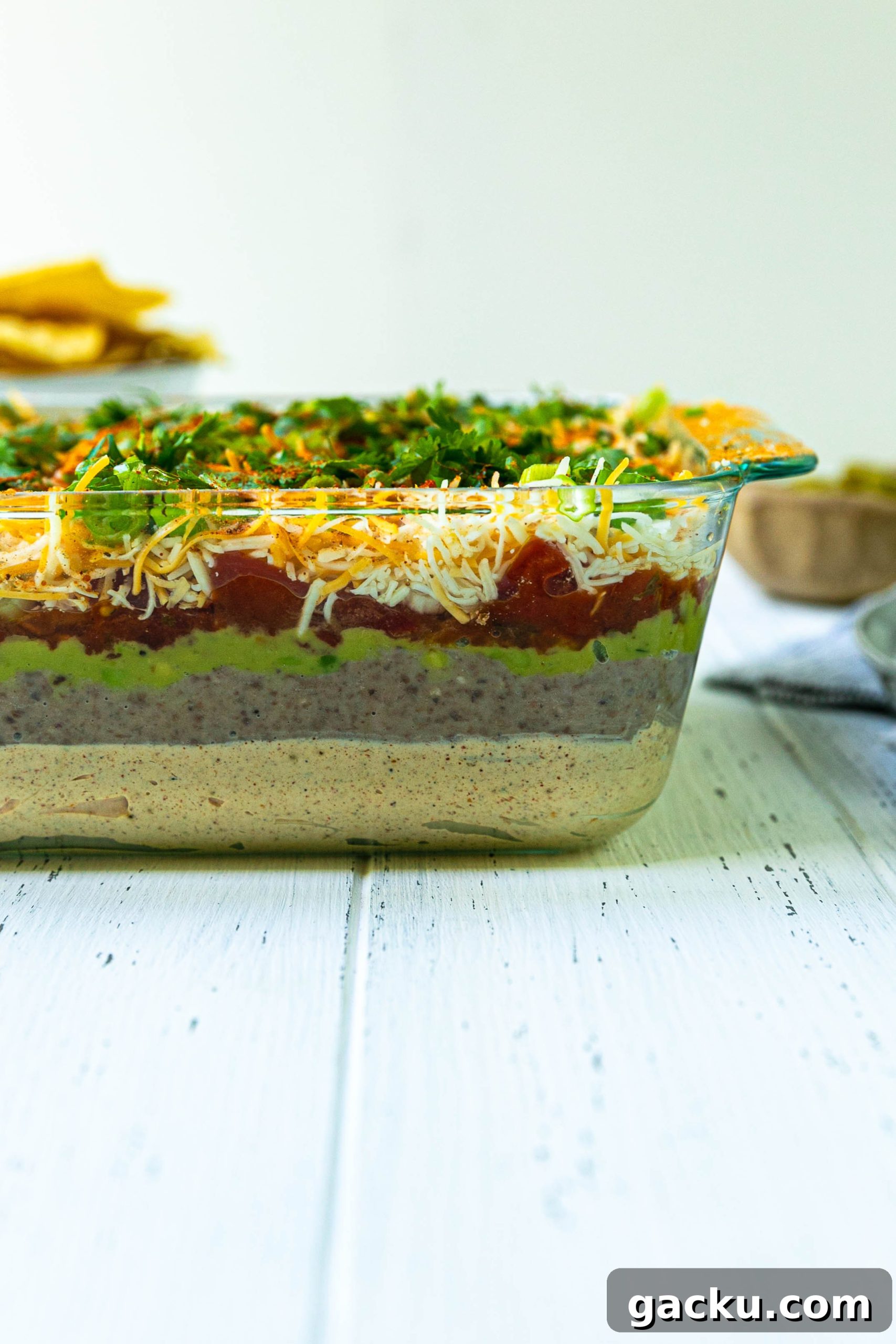 Seven-Layer Taco Dip Recipe for Parties and Game Day 5 img 45311 4 scaled