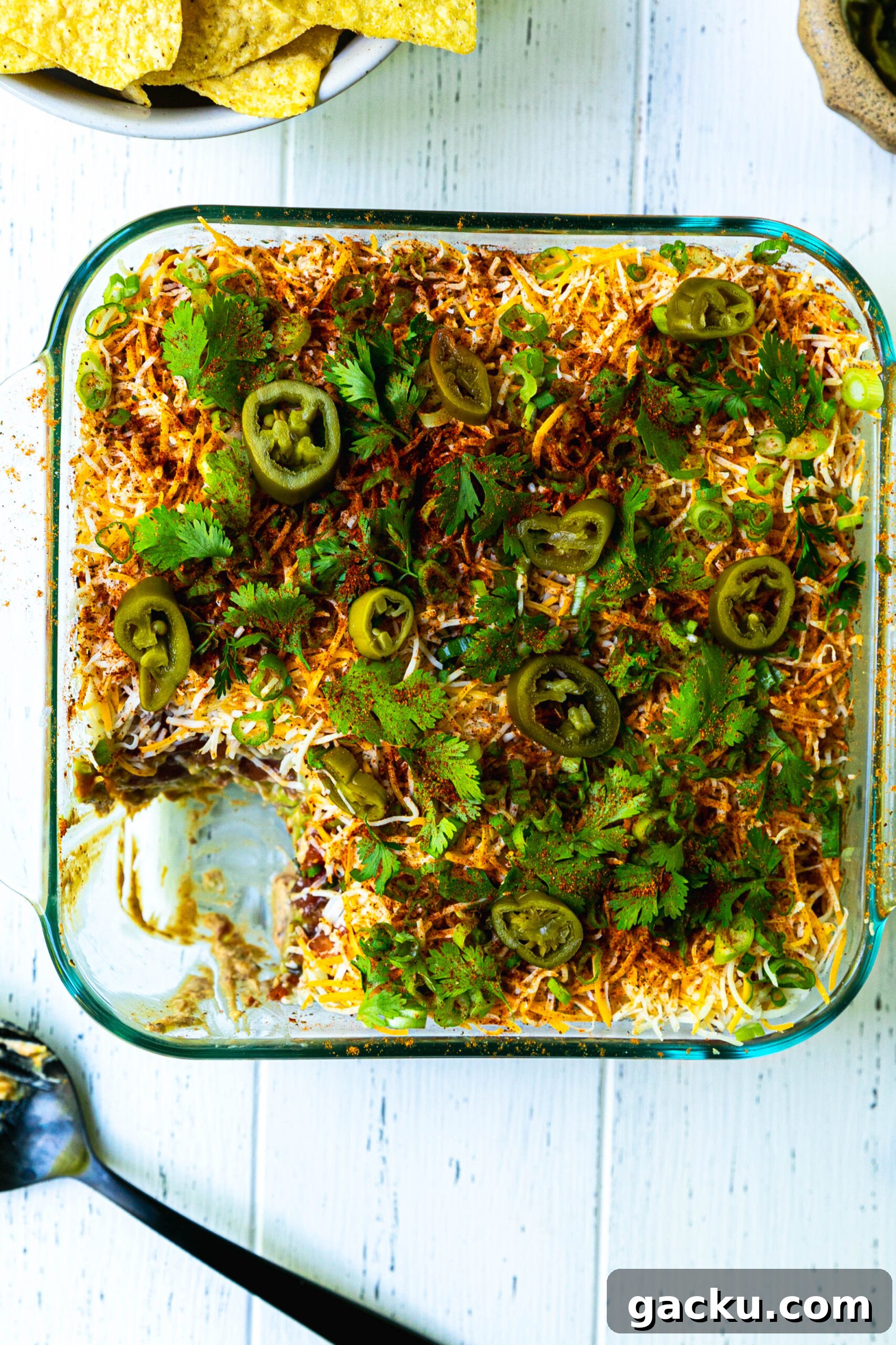 Seven-Layer Taco Dip Recipe for Parties and Game Day 7 img 45311 6