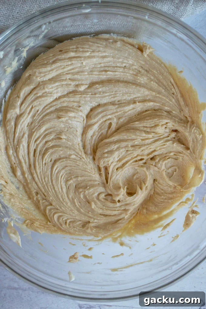Mini Peanut Butter Espresso No-Bake Cheesecakes 15 peanut butter and cream cheese mixture in a bowl