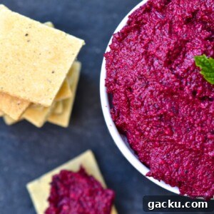 Beet dip small