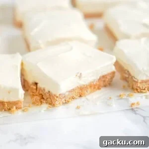 Creamy No-Bake Lemon Cheesecake Bars Recipe 9 No-Bake Lemon Cheesecake Bars