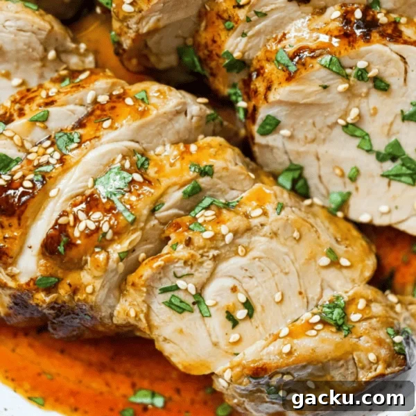 Teriyaki pork tenderloin