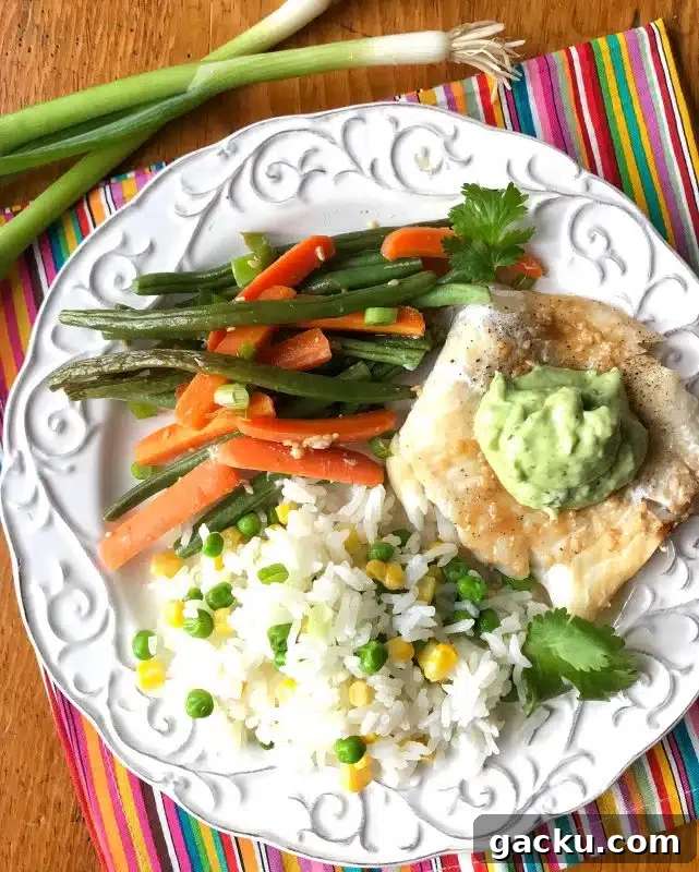 Cod, Carrot & Green Bean Foil Packets with Lime Avocado Sauce 6 img 55979 5