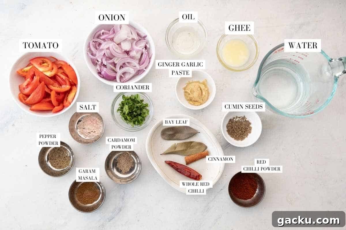 Quick Pressure Cooker Chicken Curry Recipe for Tender, Flavorful Chicken 4 Ingredients for Pressure Cooker chicken curry gravy with text overlay