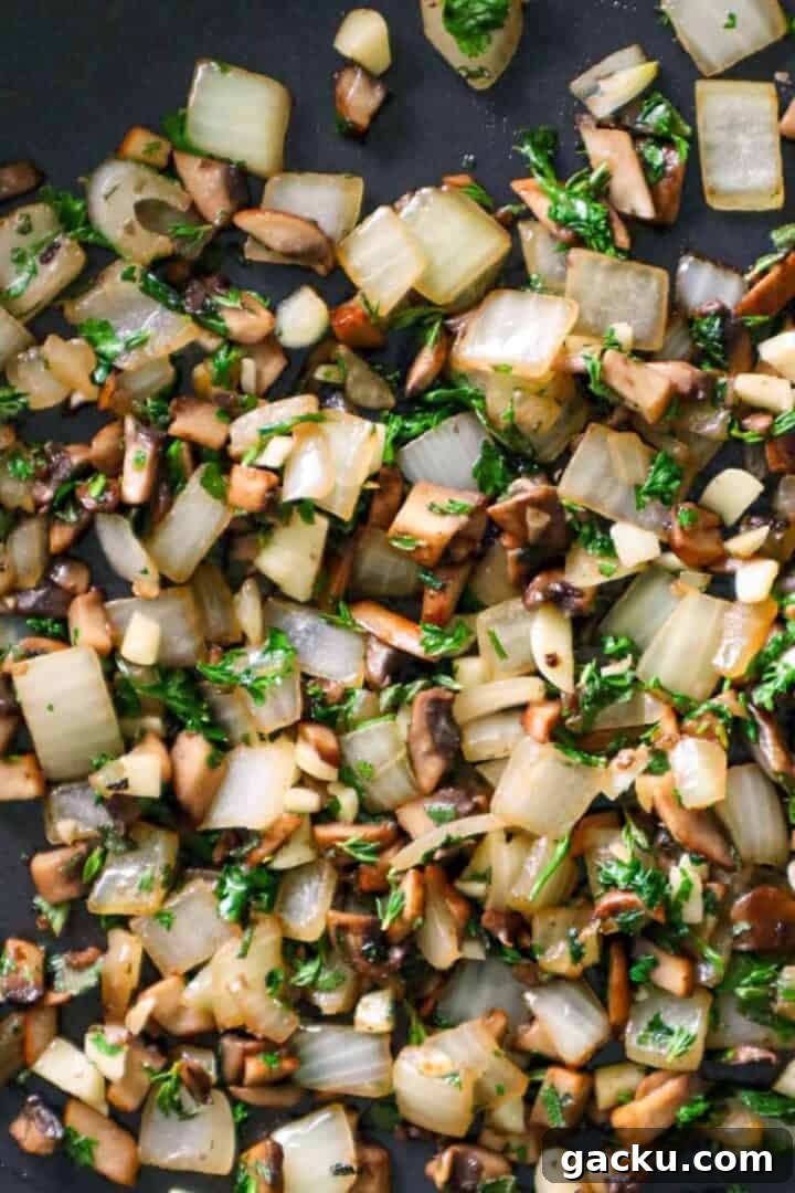 vegetables for cornbread dressing