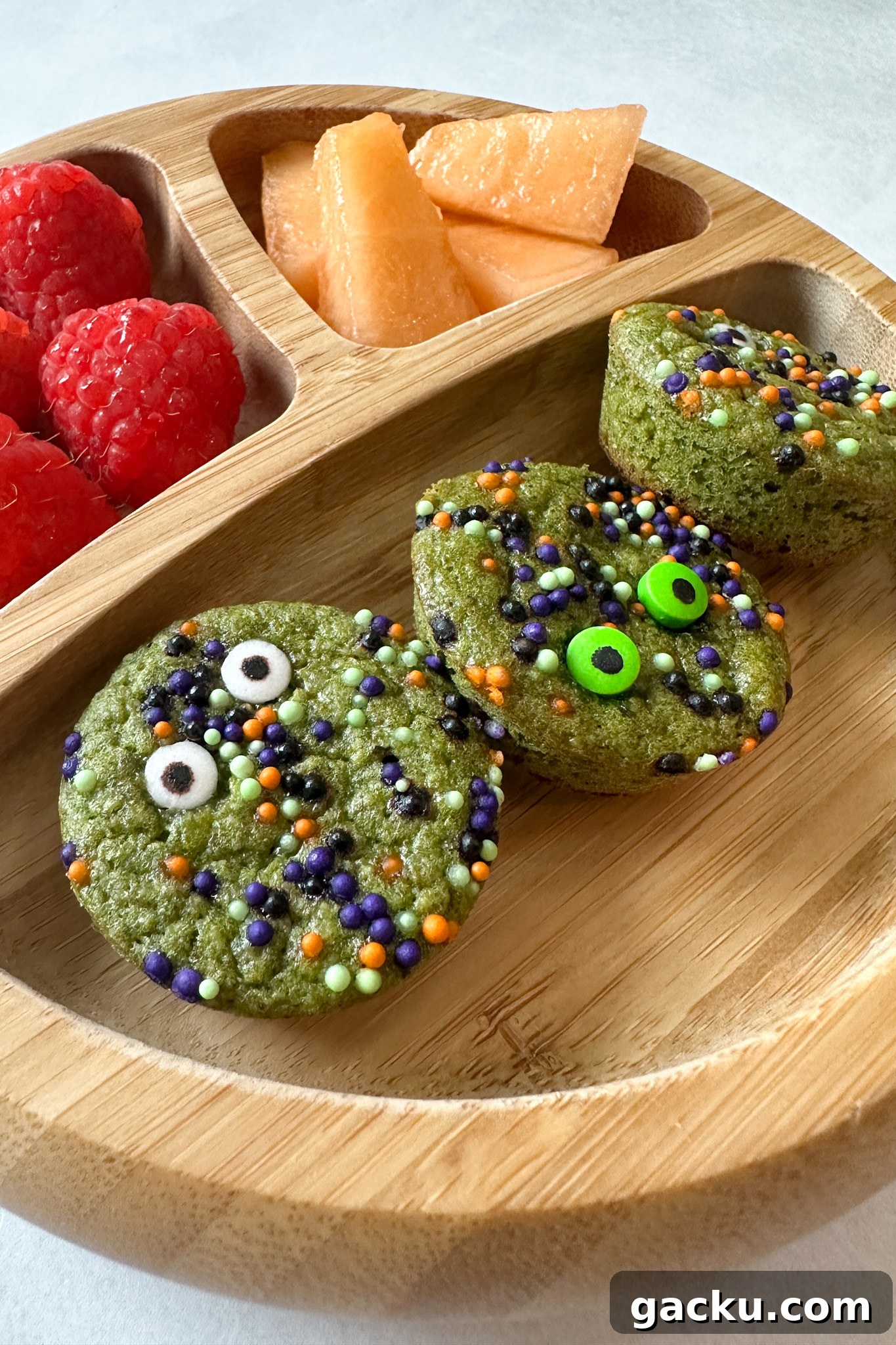 Kid-Friendly Halloween Snack Ideas Kids Will Love 4 Spooky spinach muffins.